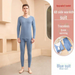 Unisex Saksa Velvet Thermal aluspesu komplekt: &Uuml;markaelus, pl&uuml;&uuml;s, elastne, paks s&uuml;giseks/talveks &ndash; mehed ja naised. Men's XXXL
