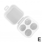 4 v&otilde;rega munakarbi munahoidja konteiner v&auml;litingimustes matkamiseks m&otilde;eldud munade hoiukastide jaoks. Korraldaja k&uuml;lmik K2F3 transparent-one size