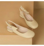 Naiste suvised sandaalid, uus moodne &uuml;mmargune varvas Mary Jane naiste kingad, madala libisemisega pumbad Zapatillas Mujer 2024 35