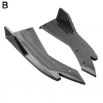 Universaalne tagakaitseraua kaitseliistud Splitter K&uuml;lgkaitseraudide komplektid Auto kere kleeps Kaitse Tarvikud Kate Kaitseraud Seelik J0N7