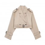 GMXIA naiste vintage vabaaja &uuml;hev&auml;rvilised s&uuml;gistalvised pikkade varrukatega POLO kaelajoped ja mantlid XS khaki