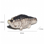 Butiik Purple Liivatee Paitamine V&auml;ikese krokodilli tee lemmikloomade kaunistused, k&auml;sitsi valmistatud teetseremoonia teem&auml;ng, rahaline teekingitus lauale