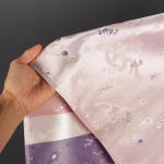 100 cm žakaarkoe seinavaip satiin kangas siid Helu Tongchun sileda tekstuuriga ripatslaulu d&uuml;nastia brokaat Cheongsam Hanfu 1 Metre