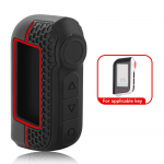 A93 v&otilde;tmehoidja silikoonkaanega v&otilde;tme&uuml;mbrise prefekt Starline A93 kahesuunalise autoalarm kaugjuhtimispuldi A63 LCD saatja jaoks punane