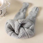 Mugavad ja soojad polsterdatud sukkp&uuml;ksid t&uuml;drukutele &ndash; paksud elastsed talvesukad &otilde;uetegevusteks L(5-7Y) hall