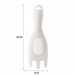 1 tk riisis&otilde;elusikas K&ouml;&ouml;gi &auml;ravoolukurn k&auml;epidemetega Riisikaussi kurn Valge riisi pesuvahendid Valamu &auml;ravoolu majapidamist&ouml;&ouml;riistad valge