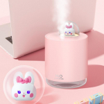 V&auml;rviliste tuledega niisutaja Creative Space Bear &ndash; armas koomiksikujundus H201 Bunny, Plug-in roosa