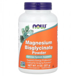 NOW Foods, Magnesium Bisglycinate Powder, 8 oz (227 g)