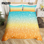 V&auml;rviline s&auml;delev tekikott Maagiline fantaasia voodipesukomplekt Mikrokiust Haldjas Unistav Gradientsuurus Kuningas Poistele T&uuml;drukutele EU single(135x200cm)