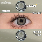 EYESHARE Natural Color Contact Lenses Big Eye Blue Fashion Soft Lenses Green Makeup Color Contact Lenses Gray Eye Makeup Color Contact Lenses
