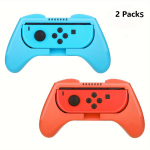 Kaheosaline l&uuml;liti Nintendo jaoks Joy Con Grip l&uuml;liti kontrolleri kasutamine Joy Con Grip tarvikud k&auml;epideme l&uuml;liti m&auml;ngukontroller