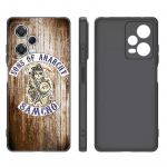 Sons of Anarchy TV Must Silikoonist Telefoni&uuml;mbris Xiaomi Redmi Note 9 10 11 11S 11T 12 13 Pro 5G Plus 9S 10S 12S Redmi Note13 ProPlus