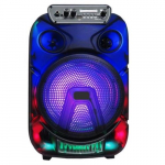 CICONIA t&auml;iskorpust helendav LED-peok&otilde;lar CTGY10A juhtmega mikrofon kaugjuhtimispuldiga heli Bluetooth LED-valgusti sise- ja v&auml;listingimustes kasutamiseks, v&auml;listingimustes kasutamiseks, konverentsideks must