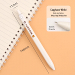 Loominguline Capybara Square geelpliiats &ndash; 0,5 mm sile must tint, stiilne k&otilde;rge v&auml;&auml;rtusega ST peaga t&otilde;ukuri disain. ST 0.5mm