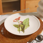 Creative Flowers keraamiline taldrik Moodne peen hoiupaak Maitsvad n&otilde;ud S&ouml;&ouml;gitaldrikud Unikaalsed majapidamises kasutatavad lauan&otilde;ud