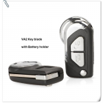 2/3 nupuga klapp-kaugjuhtimispuldi auto v&otilde;tme korpuse korpuse kate Citroen DS3 jaoks Aasta 2005 - 2014 L&otilde;ikamata VA2 tera vahetus 2 buttons