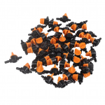 50 tk tilkkasutusventiil 4/7mm v&auml;lisl&auml;bim&otilde;&otilde;t 6mm/0,2tolline tilkkastmise l&uuml;litusklapp jaoks