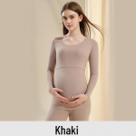 Termiline pidžaamakomplekt rasedusele ja s&uuml;nnitusele: Saksa sametist s&uuml;gis/talv rasedar&otilde;ivad koos juurdep&auml;&auml;suga &otilde;endusabile L (105-120 jin)