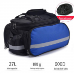 Veekindel maastikuratta tagumine sadulakott - Suure mahutavusega rattavarustus 27L