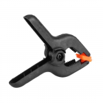 Pince &agrave; ressort de serrage en plastique noir - UUS - T&uuml;&uuml;p A - 9,2 cm - Pakend 10