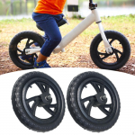 1 Pair Balance Bike Replace Wheels 11 inch Modification Training Bicycle Tire Lightweight Nylon Triangular Wheel Hub