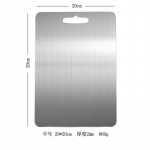 Roostevaba terasest hakkimisblokk Puuviljade K&ouml;&ouml;giviljade Liha Hakkimislaud Lihtne Puhastada L&otilde;ikelaud Praktiline K&ouml;&ouml;giriist