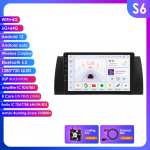 Hizpo BMW X5 E39 E53 1999-2006 M5 jaoks Autoraadio Multimeedia Video M&auml;ngija Navigatsioon GPS Android 13 Stereo WIFI FM AM RDS OBD2 SWC Carplay M&auml;ngija GPS S6 8Core 6G 64G