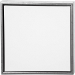 ArtistLine toile avec cadre 44 x 44 cm argent