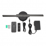 3D Hologramm Ventilaator Palja Silmaga 3D Hologramm Projektor Reklaamiekraan 1024x224 224LED &Auml;ri jaoks