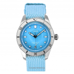 Oris Divers Sixty-Five Cotton Candy tekstiilrihm sinine sihverplaat automaatne 01-733-7771-4055-07-3-19-02S 100M unisex kell sinine