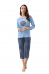 P&uuml;žama Luna 331 3/4 3XL naiste Luna