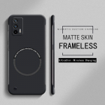 Raamitu Magnetiline &Otilde;huke &Uuml;mbris Oppo A15 A16 A17 A52 A53 A53S A54 A74 A94 jaoks, Traadita Laadimine, K&otilde;va PC Matt Tagakaas A15 m&uuml;ndi