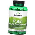 Rutiin, Rutiin Looduslik Bioflavonoid 250, Swanson 250 kaps (70280033) 250caps