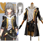 Trailblazer Cosplay Kost&uuml;&uuml;m Honkai Star Rail Karnevali &Uuml;likond Parukas Anime Halloweeni Kost&uuml;&uuml;mid Mehed M&auml;ngutegelase R&otilde;ivad L nagu n&auml;idatud v&auml;rv