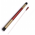 Wooden Baton Band Dirigent Stick Rhythm Muusikajuht Orkestri kontsert dirigeerib Rosewood Handle kuld/punane