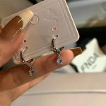 1paar Trend l&auml;ikivad tsirkoonist r&otilde;ngask&otilde;rvar&otilde;ngad naistele t&uuml;drukutele Peened lihtsad k&otilde;rvar&otilde;ngad pulmaehted aksessuaarid kingitused