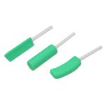3pcs Dental orthodontic bracket placement tool, orthodontic bite gel, handheld invisible aligner bite stick green