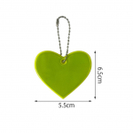 12 tk Segav&auml;rviline Ohutusreflektor Ripats Armastuss&uuml;da Ohutusreflektor Laste Reflektor Ripats jaoks