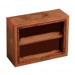 Puidust Miniatuurne Figuuride Vitriinkapp Vitriinriiul Miniatuurne Vitriinkapp M&auml;lestusesemetele V&auml;&auml;rtuslik