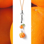 Simulatsioon Tomatooranž Telefonikett Neljaleheline Ristikhelmestega Lucky V&otilde;tmehoidja Sweet Fresh Ripatsikott Amuletid T&uuml;drukutele Kingitus