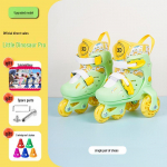 Reguleeritavad vilkuvad rulluisud lastele Size XS (Suitable for 25-29, Age 2-4) 27-30#