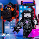 Suur suurus Uus Skibidi Tualetikasti ehitusklotsid Suur Titan Kaamerapoiss K&otilde;neleja Mini tegelaskuju M&auml;nguasjad