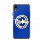 Coque iPhone - &Icirc;les Mariannes du Nord - Drapeau - Souple - Mitmev&auml;rviline - TPU l&auml;bipaistev