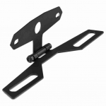 Mootorratta ATV reguleeritav kokkuklapitav numbrim&auml;rgi kronstein saba eemaldaja numbrim&auml;rgi kronstein Kinnitus korras saba