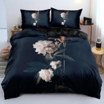 Klassikalised tekikottide komplektid Flower Blue Gold King, Queen, Full, Double Top Tekikatted Padjap&uuml;&uuml;rid Voodipesu voodipesu komplekt 260x220cm 70x133cm