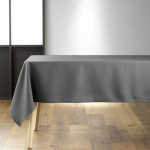 Nappe rectangle - DOUCEUR D'INTERIEUR - 140 x 200 cm - Bleu - Uni - Lavable hall