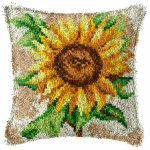 Lillede ja taimede seeria Haakimine N&otilde;elaga Tikand Padi S&otilde;lmimistehnikas Tikandikomplekt K&auml;sitsi Heegeldatud Vaip Haakimine N&otilde;elaga Vaiba Komplektid