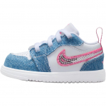 Air Jordan 1 Low ALT SE TD Denim Litritega Beebitossud Sinine Kobalt-&Otilde;nn Valge HQ2002-400 25