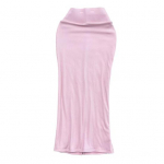 Naiste Midi Seelik &Uuml;hev&auml;rviline L&otilde;hikuga Tagant K&otilde;rge V&ouml;&ouml;kohaga Kalasaba Seelik Puusi Liibuv Kontorir&otilde;ivas Pliiatsseelik roosa