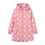 S&uuml;gis ja Talv Polsterdatud Taskutega Kapuutsiga Armas Naiste P&uuml;stkrae Tuulekindel T&uuml;drukute Mood Tr&uuml;kiga Lilled Pikk Mantel 160cm